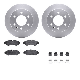 R1 Concepts® - Carbon Series Rear Brake Kit with 5000 OE Pads