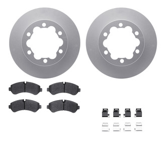 R1 Concepts® - Rear Brake Kit with Optimum OE Pads
