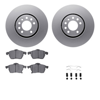 R1 Concepts® - Carbon Series Front Brake Kit with 5000 OE Pads