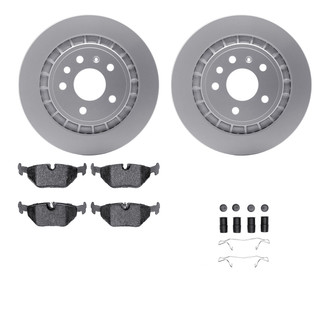 R1 Concepts® - Carbon Series Rear Brake Kit with 5000 OE Pads