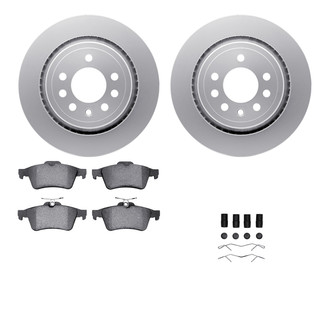 R1 Concepts® - Carbon Series Rear Brake Kit with 5000 OE Pads