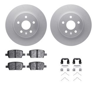 R1 Concepts® - Carbon Series Rear Brake Kit with 5000 OE Pads
