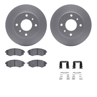 R1 Concepts® - Carbon Series Front Brake Kit with 5000 OE Pads
