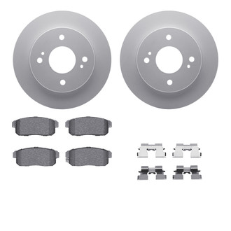 R1 Concepts® - Carbon Series Rear Brake Kit with 5000 OE Pads