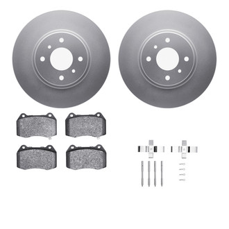 R1 Concepts® - Carbon Series Front Brake Kit with 5000 OE Pads