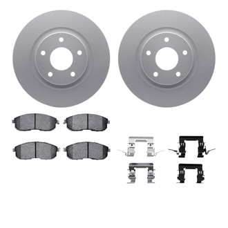 R1 Concepts® - Carbon Series Front Brake Kit with 5000 OE Pads