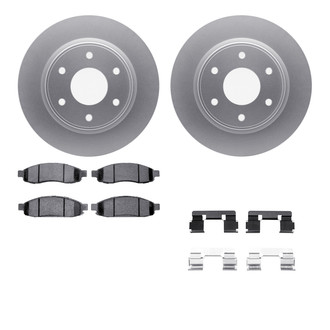R1 Concepts® - Carbon Series Front Brake Kit with 5000 OE Pads