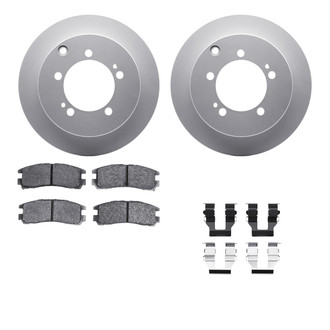 R1 Concepts® - Carbon Series Rear Brake Kit with 5000 OE Pads