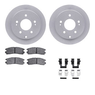 R1 Concepts® - Carbon Series Rear Brake Kit with 5000 OE Pads