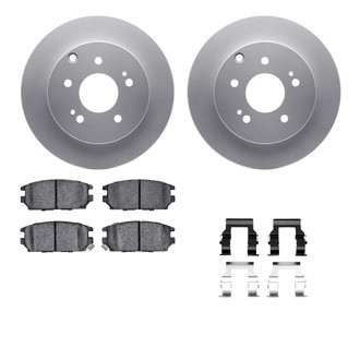 R1 Concepts® - Carbon Series Rear Brake Kit with 5000 OE Pads