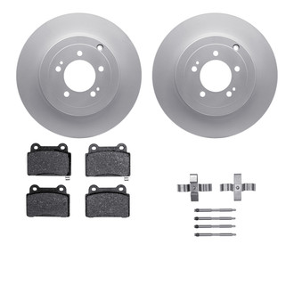 R1 Concepts® - Carbon Series Rear Brake Kit with 5000 OE Pads