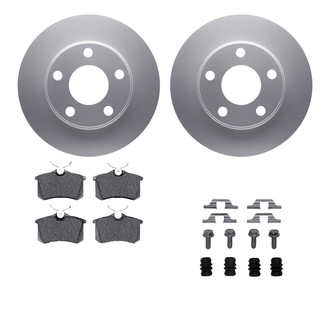 R1 Concepts® - Carbon Series Rear Brake Kit with 5000 OE Pads