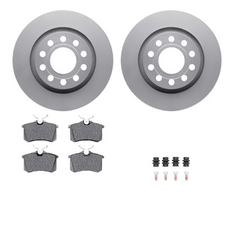 R1 Concepts® - Carbon Series Rear Brake Kit with 5000 OE Pads