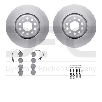R1 Concepts® - Carbon Series Front Brake Kit with 5000 OE Pads