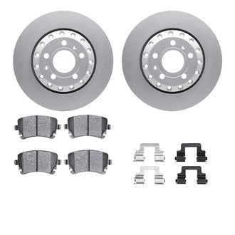 R1 Concepts® - Carbon Series Rear Brake Kit with 5000 OE Pads