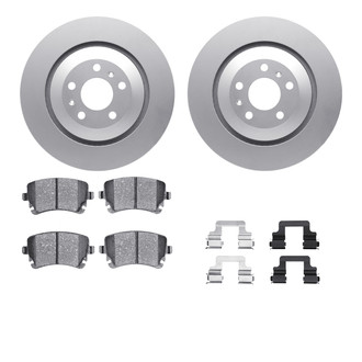 R1 Concepts® - Carbon Series Rear Brake Kit with 5000 OE Pads