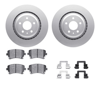 R1 Concepts® - Carbon Series Rear Brake Kit with 5000 OE Pads