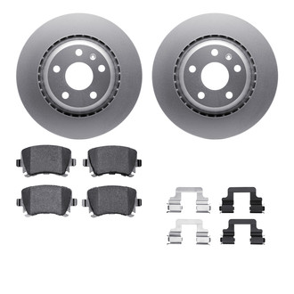 R1 Concepts® - Carbon Series Rear Brake Kit with 5000 OE Pads