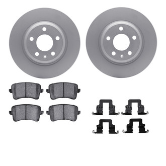 R1 Concepts® - Carbon Series Rear Brake Kit with 5000 OE Pads