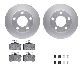 R1 Concepts® - Carbon Series Rear Brake Kit with 5000 OE Pads