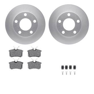 R1 Concepts® - Carbon Series Rear Brake Kit with 5000 OE Pads