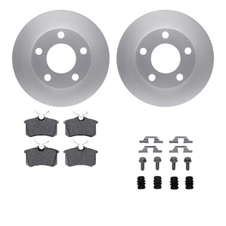 R1 Concepts® - Carbon Series Rear Brake Kit with 5000 OE Pads