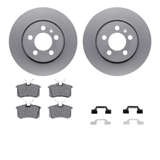 R1 Concepts® - Carbon Series Rear Brake Kit with 5000 OE Pads