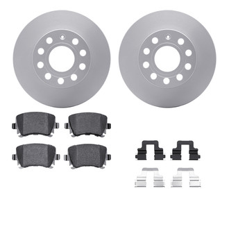 R1 Concepts® - Carbon Series Rear Brake Kit with 5000 OE Pads