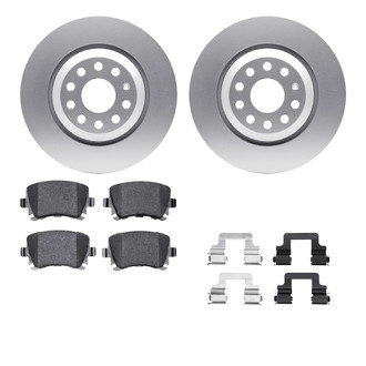 R1 Concepts® - Carbon Series Rear Brake Kit with 5000 OE Pads