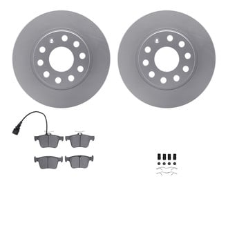 R1 Concepts® - Carbon Series Rear Brake Kit with 5000 OE Pads