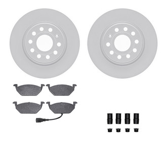R1 Concepts® - Carbon Series Front Brake Kit with 5000 OE Pads