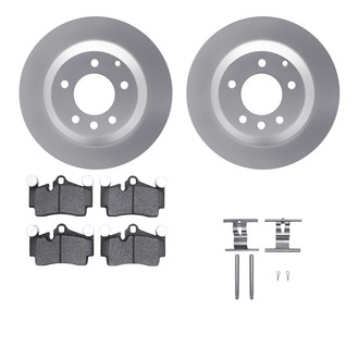 R1 Concepts® - Carbon Series Rear Brake Kit with 5000 OE Pads