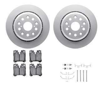 R1 Concepts® - Carbon Series Rear Brake Kit with 5000 OE Pads