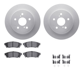 R1 Concepts® - Carbon Series Rear Brake Kit with 5000 OE Pads