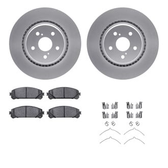 R1 Concepts® - Carbon Series Front Brake Kit with 5000 OE Pads