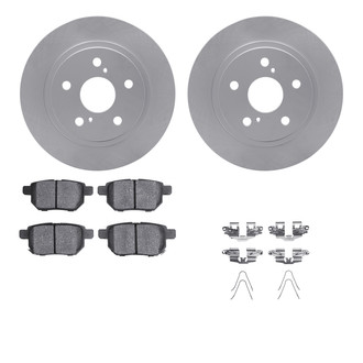 R1 Concepts® - Carbon Series Rear Brake Kit with 5000 OE Pads