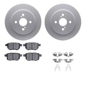 R1 Concepts® - Carbon Series Rear Brake Kit with 5000 OE Pads