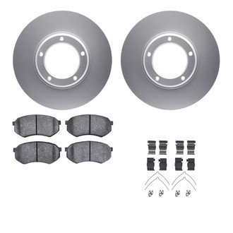 R1 Concepts® - Carbon Series Front Brake Kit with 5000 OE Pads