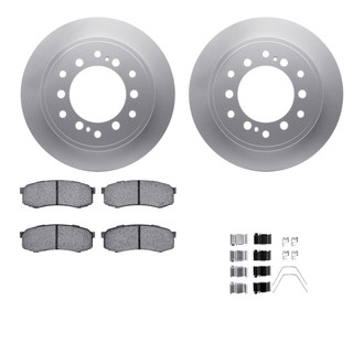 R1 Concepts® - Carbon Series Rear Brake Kit with 5000 OE Pads