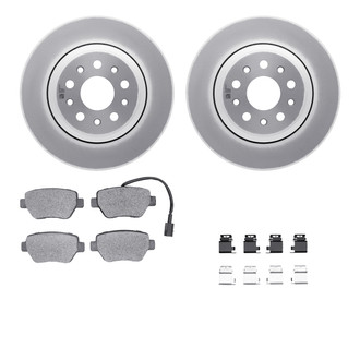 R1 Concepts® - Carbon Series Rear Brake Kit with 5000 OE Pads