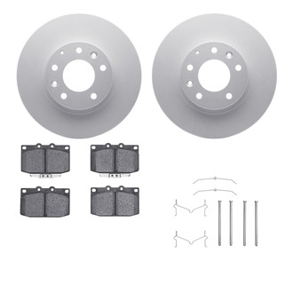 R1 Concepts® - Carbon Series Front Brake Kit with 5000 OE Pads