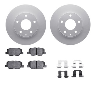 R1 Concepts® - Carbon Series Rear Brake Kit with 5000 OE Pads