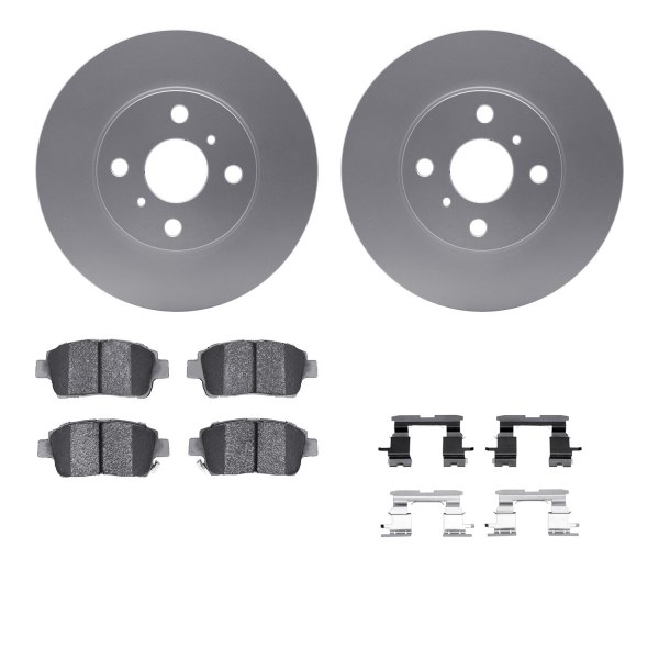  R1 Concepts® - Carbon Series Front Brake Kit with 5000 OE Pads