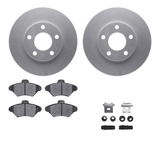 R1 Concepts® - Carbon Series Front Brake Kit with 5000 OE Pads