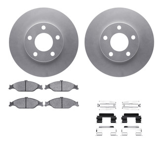 R1 Concepts® - Carbon Series Front Brake Kit with 5000 OE Pads