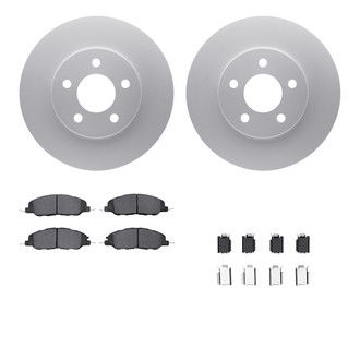 R1 Concepts® - Carbon Series Front Brake Kit with 5000 OE Pads
