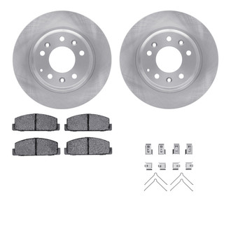 R1 Concepts® - Carbon Series Rear Brake Kit with 5000 OE Pads