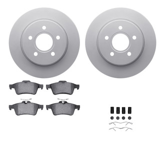 R1 Concepts® - Carbon Series Rear Brake Kit with 5000 OE Pads