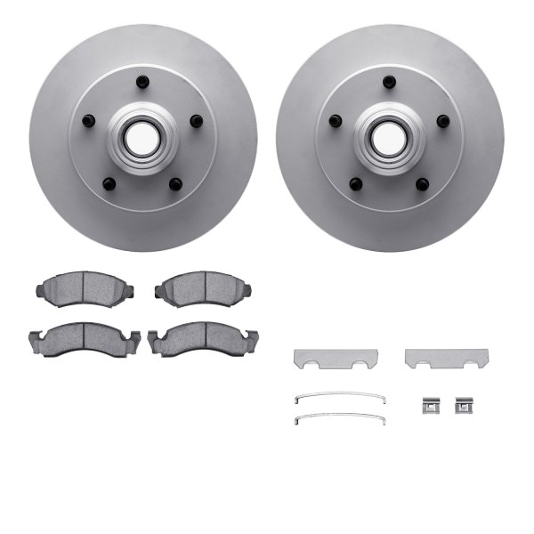  R1 Concepts® - Carbon Series Front Brake Kit with 5000 OE Pads