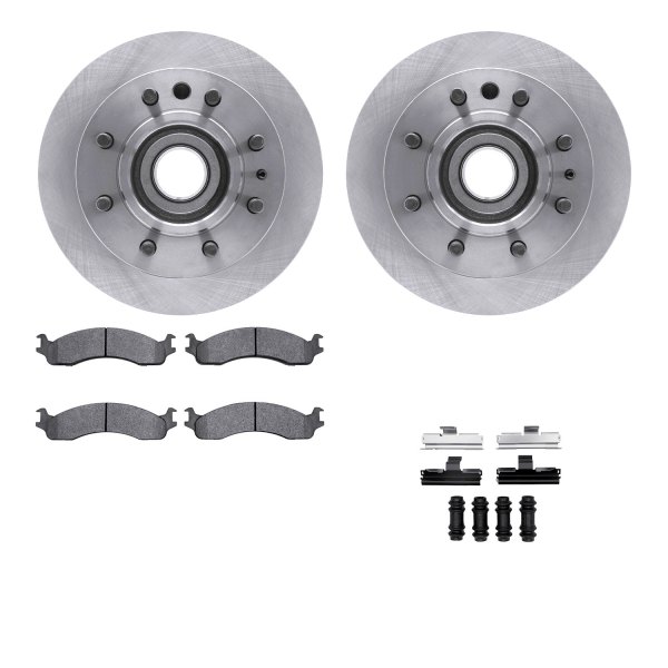  R1 Concepts® - Carbon Series Front Brake Kit with 5000 OE Pads